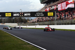 Sebastian Vettel, Ferrari SF71H práctica de arrancada