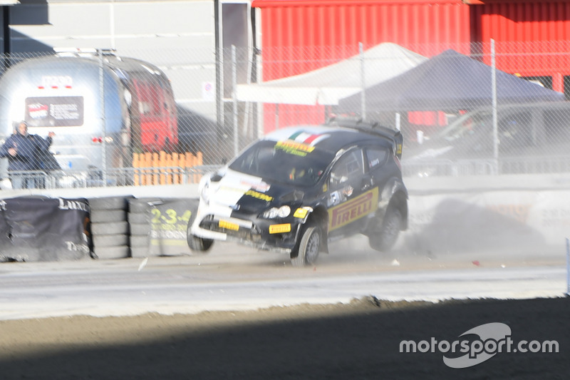 El accidente de Oliver Solberg, Ford Fiesta WRC