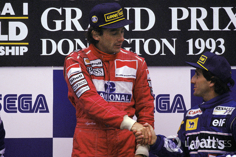 Ayrton Senna, McLaren, Alain Prost, Williams