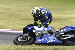 Accidente de Marc Márquez, Repsol Honda Team y Valentino Rossi, Yamaha Factory Racing