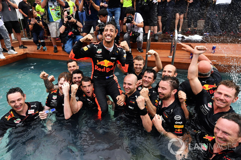 Victoria en Mónaco de Daniel Ricciardo, Red Bull Racing