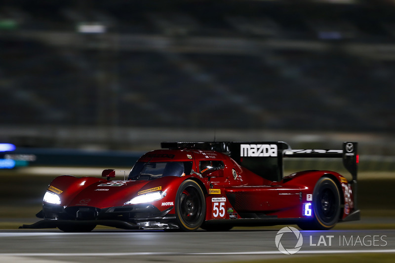 9.- #55 Mazda Team Joest Mazda DPi, P: Jonathan Bomarito, Spencer Pigot, Harry Tincknell