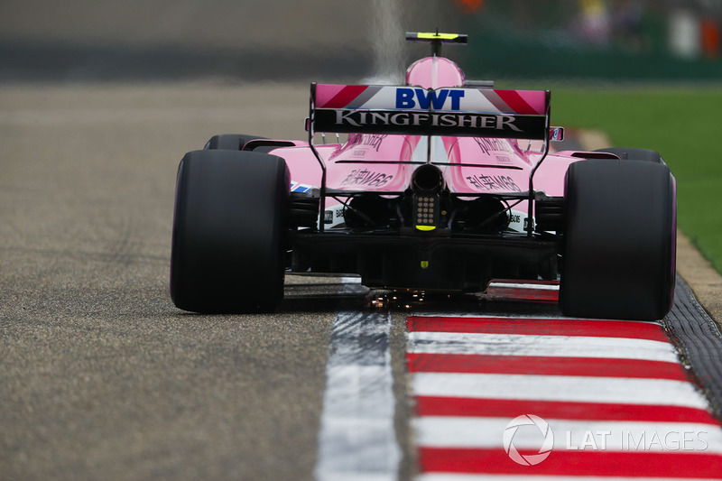 Esteban Ocon, Force India VJM11 Mercedes