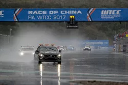 Safety car on track
