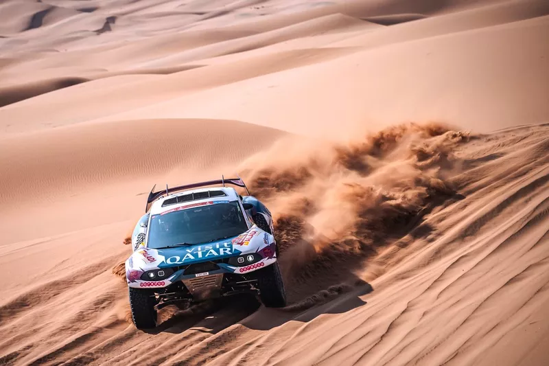 #200 Nasser Racing Prodrive Hunter: Nasser Al-Attiyah, Mathieu Baumel