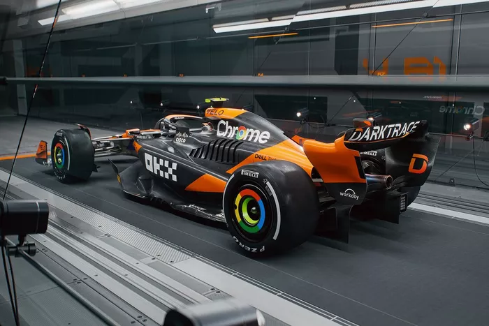 Lando Norris, decoración McLaren