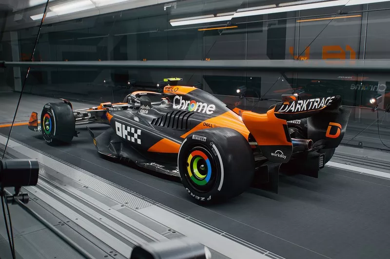 Lando Norris, livrée McLaren