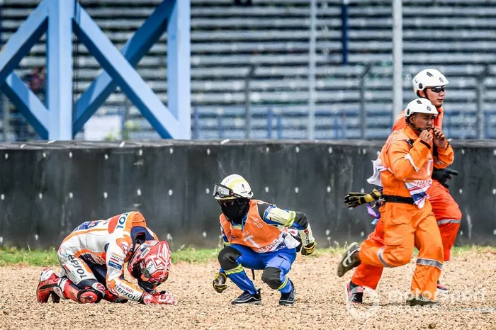 La caduta di Marc Marquez, Repsol Honda Team