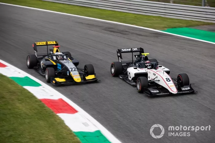 Fabio Scherer, Sauber Junior Team by Charouz and Ye Yifei, Hitech Grand Prix