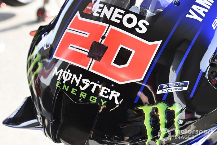 Moto de Monster Energy Yamaha