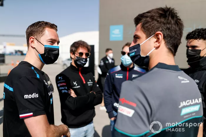 Stoffel Vandoorne, Mercedes Benz EQ, Mitch Evans, Panasonic Jaguar Racing 