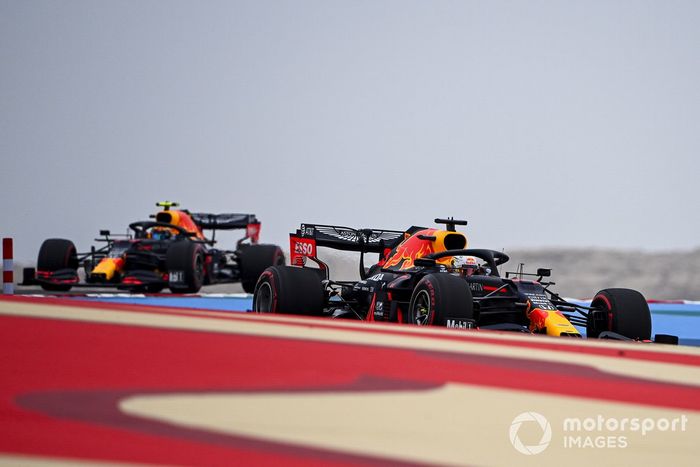 Max Verstappen, Red Bull Racing RB16, Alex Albon, Red Bull Racing RB16