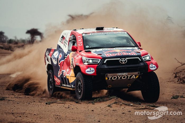 #301 Toyota Gazoo Racing: Nasser Al-Attiyah, Matthieu Baumel