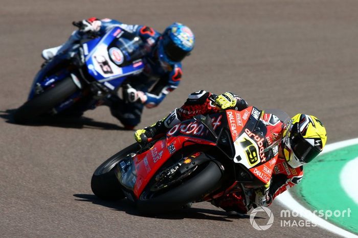 Alvaro Bautista, Aruba.it Racing-Ducati Team, Marco Melandri, GRT Yamaha WorldSBK
