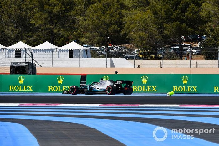 Lewis Hamilton, Mercedes AMG F1 W10 se va de largo