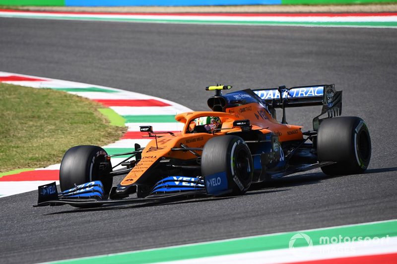 Lando Norris, McLaren MCL35 