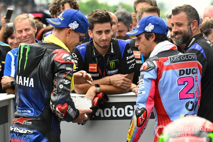 Fabio Quartararo, Yamaha Factory Racing, Enea Bastianini, Gresini Racing