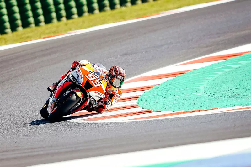 Marc Márquez de retour en piste à Misano