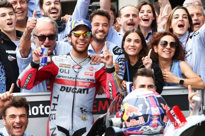 Ganador de la pole Enea Bastianini, Gresini Racing