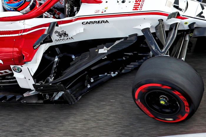 Kimi Raikkonen en el Alfa Romeo Racing C41