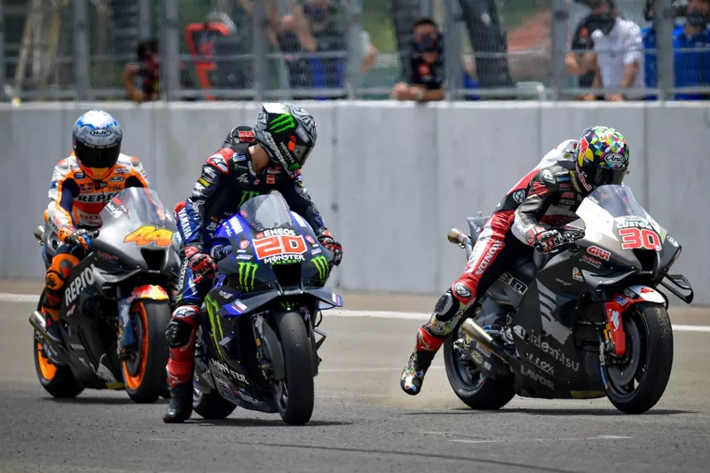Fabio Quartararo, Yamaha Factory Racing, Takaaki Nakagami, Team LCR Honda