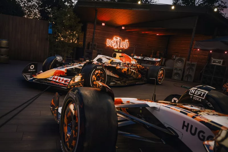 La livrée spéciale du Racing Bulls Team pour le GP des États-Unis