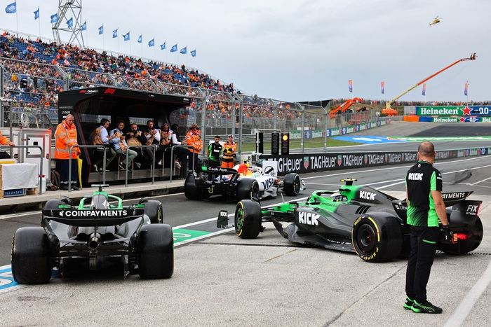 Nico Hulkenberg, Sauber, Liam Lawson, Racing Bulls Team, Gabriel Bortoleto, Sauber