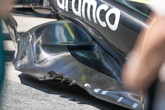 Aston Martin AMR25 technical detail