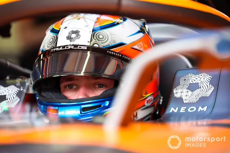 Taylor Barnard, équipe McLaren de Formule E