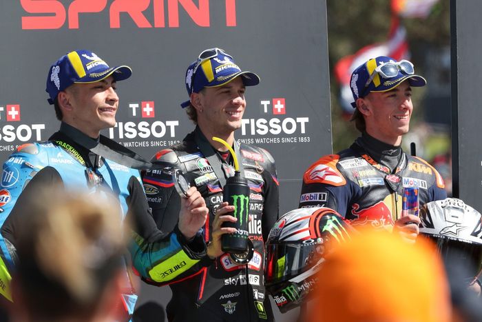 Рауль Фернандес, Trackhouse Racing, Педро Акоста, Red Bull KTM Factory Racing, Марко Безсекки, Aprilia Racing