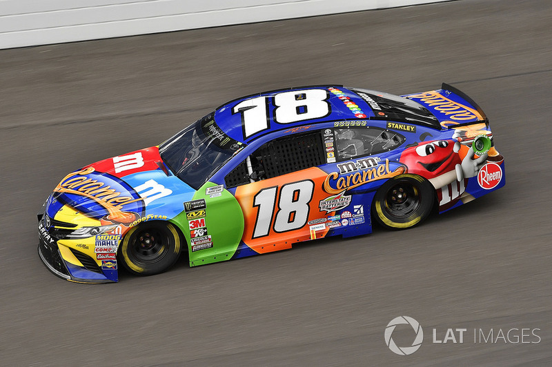 Kyle Busch, Joe Gibbs Racing, Toyota Camry M&M's Caramel