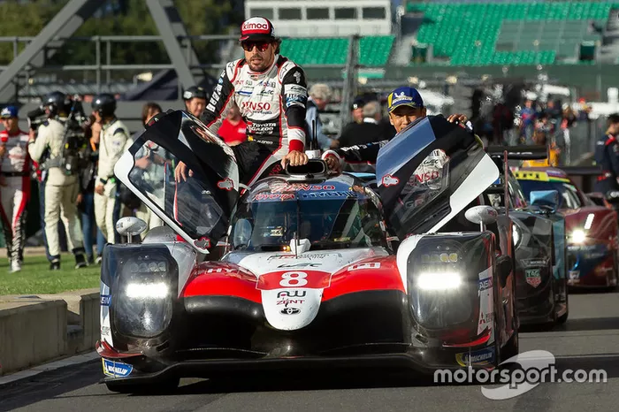 #8 Toyota Gazoo Racing Toyota TS050: Sebastien Buemi, Kazuki Nakajima, Fernando Alonso