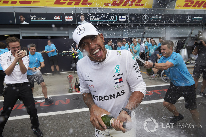 Lewis Hamilton győzelme az Olasz Nagydíjon