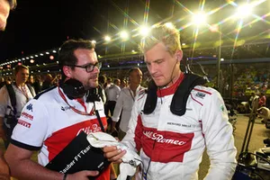 Marcus Ericsson, Sauber sur la grille