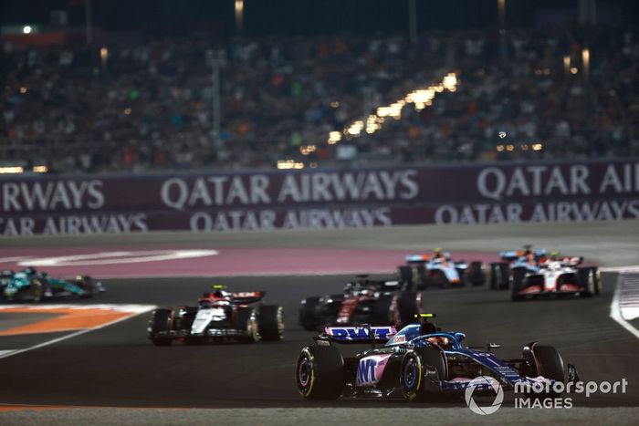 Pierre Gasly, Alpine A523, Yuki Tsunoda, AlphaTauri AT04, Valtteri Bottas, Alfa Romeo C43