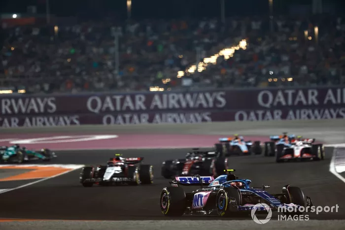 Pierre Gasly, Alpine A523, Yuki Tsunoda, AlphaTauri AT04, Valtteri Bottas, Alfa Romeo C43