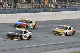 Regan Smith, Leavine Family Racing, Chevrolet Camaro Procore, Kyle Busch, Joe Gibbs Racing, Toyota Camry M&M's, Trevor Bayne, Roush Fenway Racing, Ford Fusion AdvoCare Rehydrate