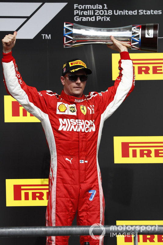 Räikkönen pályafutása 21. győzelme a Forma-1-ben - Amerikai Nagydíj - F1 2018