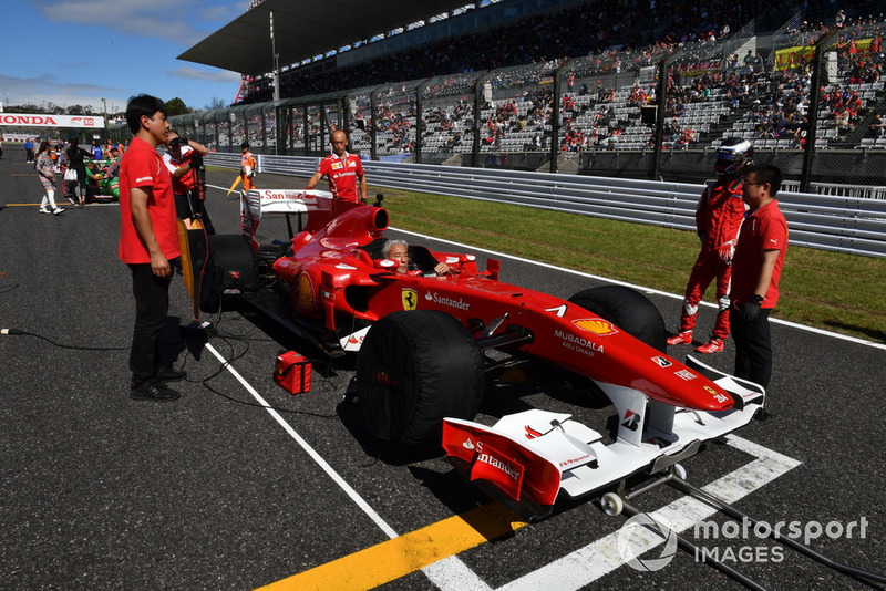 Ferrari lors des Legends F1 30th Anniversary Lap Demonstration