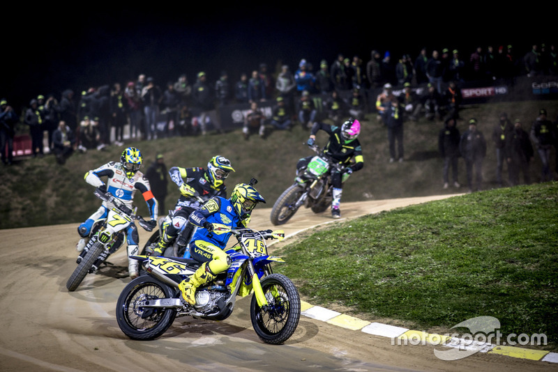 Valentino Rossi in azione