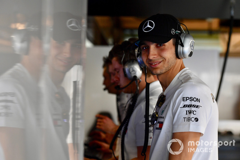 Резервний пілот Mercedes Естебан Окон
