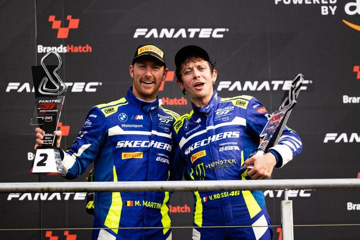 #46 Team WRT, BMW M4 GT3: Valentino Rossi, Maxime Martin 