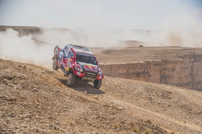 #300 Toyota Gazoo Racing: Nasser Al-Attiyah, Matthieu Baumel