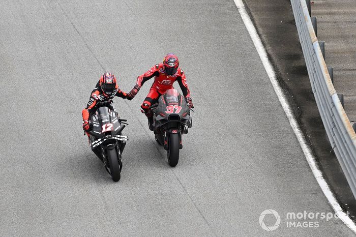 Augusto Fernandez, Tech3 GASGAS Factory Racing, Maverick Vinales, Aprilia Racing Team