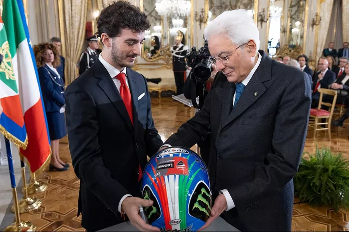 Ducati visita al Presidente Sergio Matarella