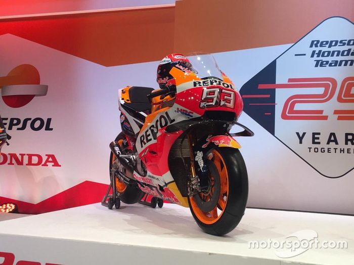 La moto de Marc Márquez, Honda HRC