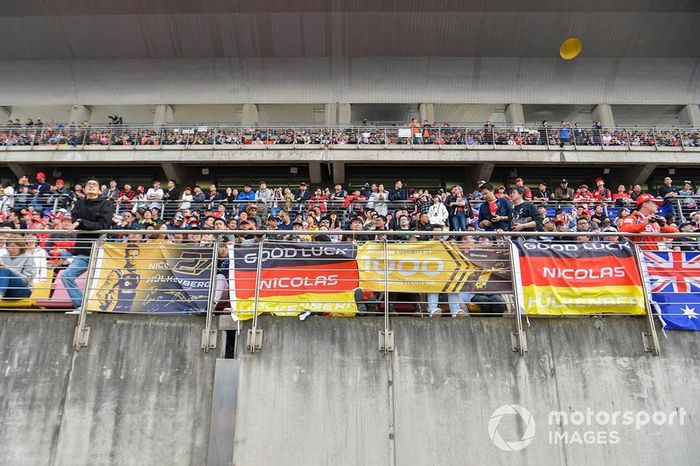 Fans de Nico Hulkenberg, Renault F1 Team