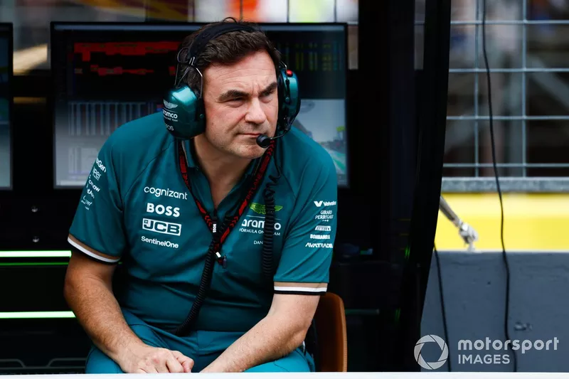 Dan Fallows, directeur technique, Aston Martin F1 Team