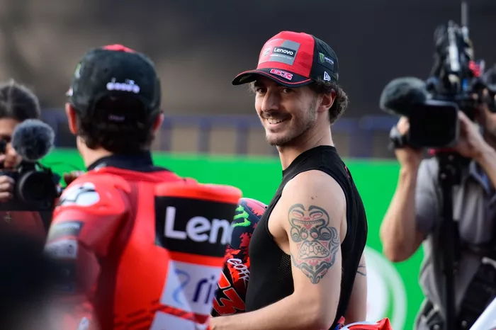 Marc Márquez, Equipo Ducati, Francesco Bagnaia, Equipo Ducati