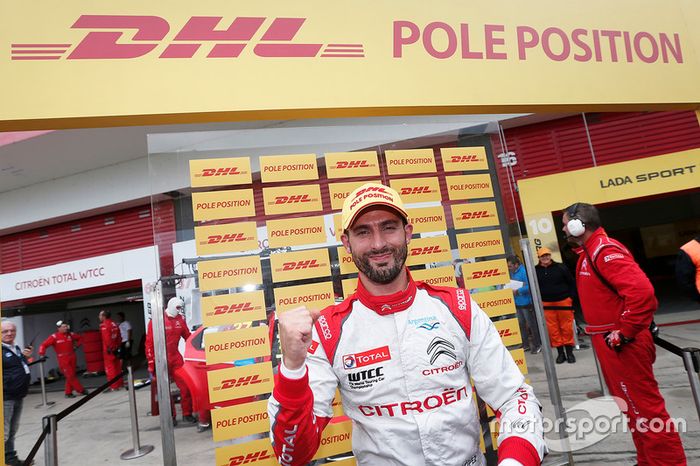 Ganador de la pole José María López, Citroën World Touring Car Team, Citroën C-Elysée WTCC